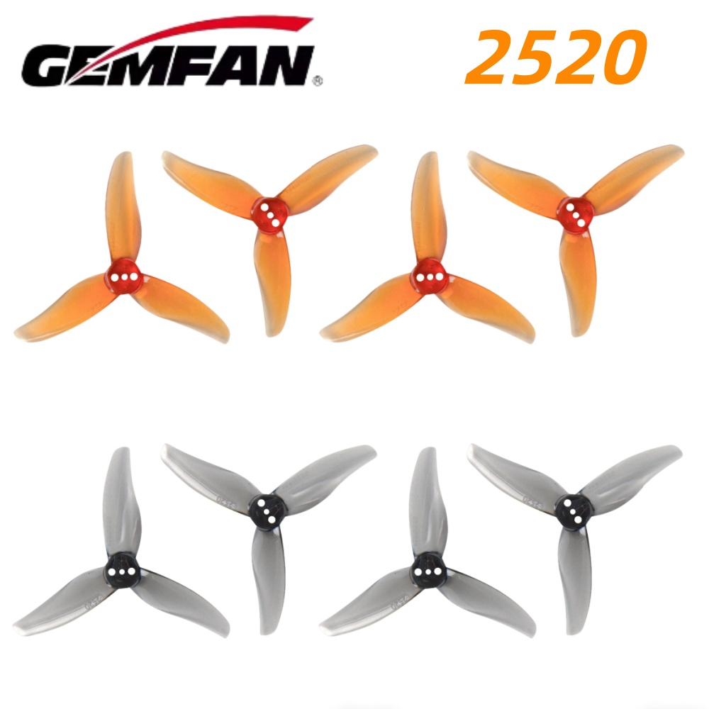 4 пары пропеллеров Gemfan Hurr – обзор и цена Drone Racing Propeller